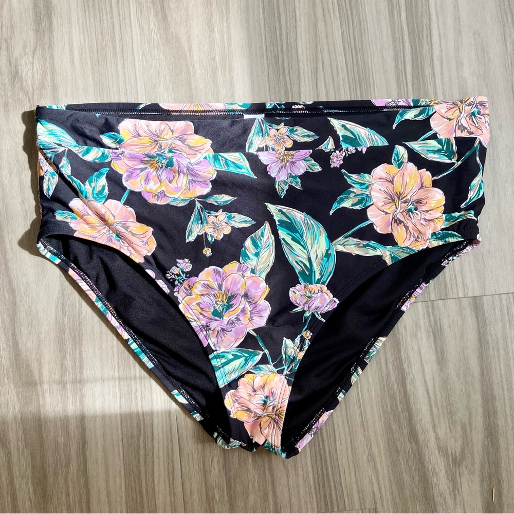🍓$5 Pick!🍓 Kohls Brand Freshwater Floral Bikini Bottoms